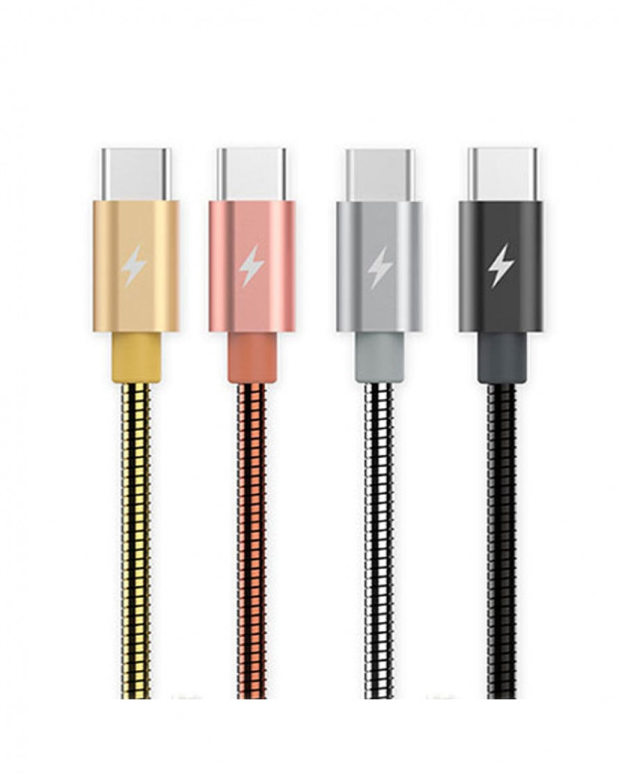 Remax RC-080a 1M USB To Type-C Data Sync Charging Cable - Black