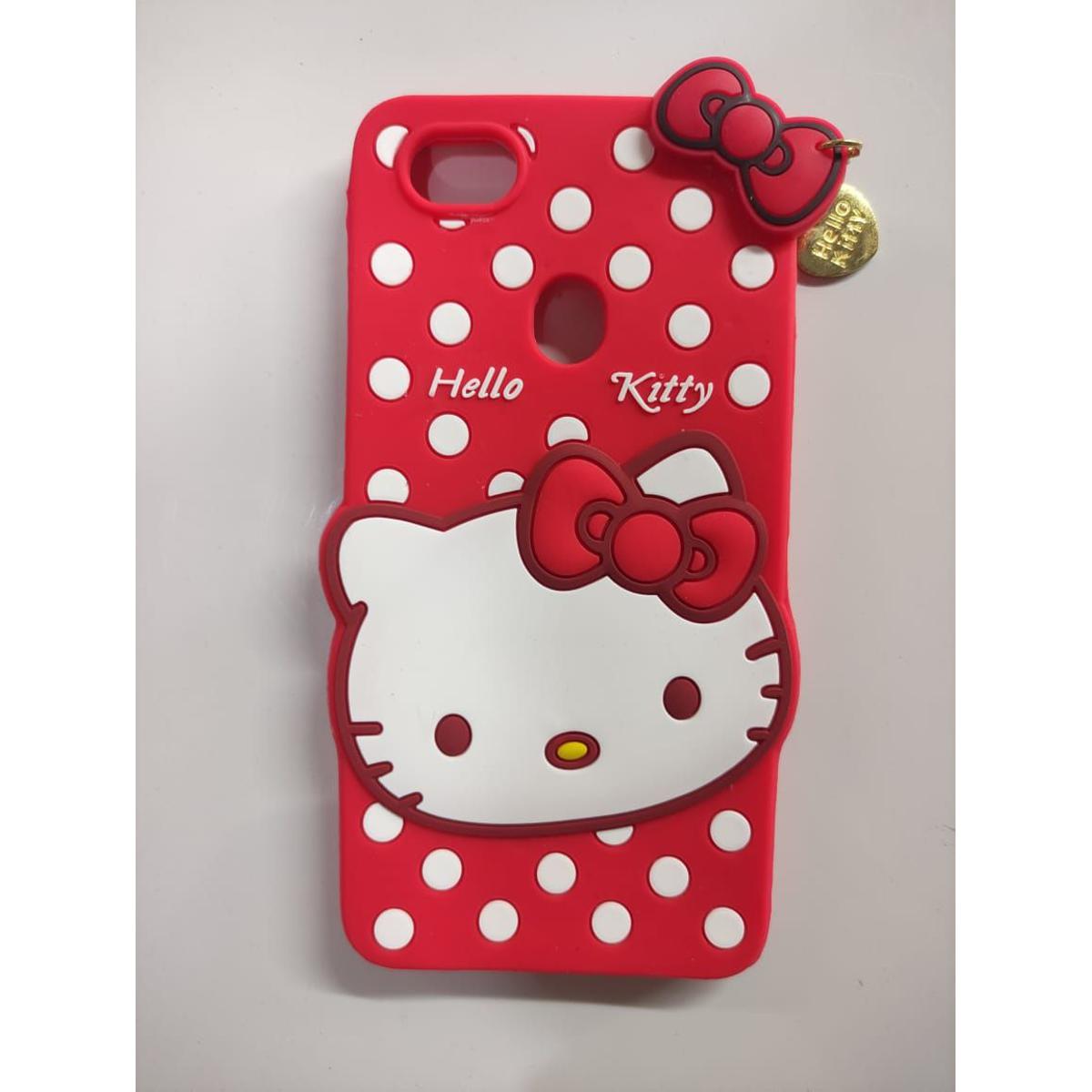 Oppo F7 fancy soft hello kitty back cover