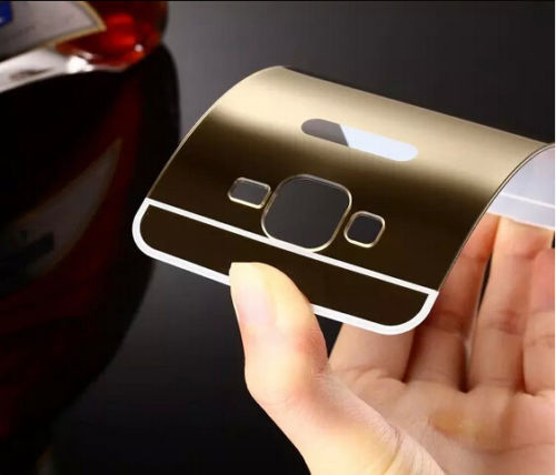Aluminum Metal Mirror Case + Back Cover For Samsung Galaxy Grand Prime