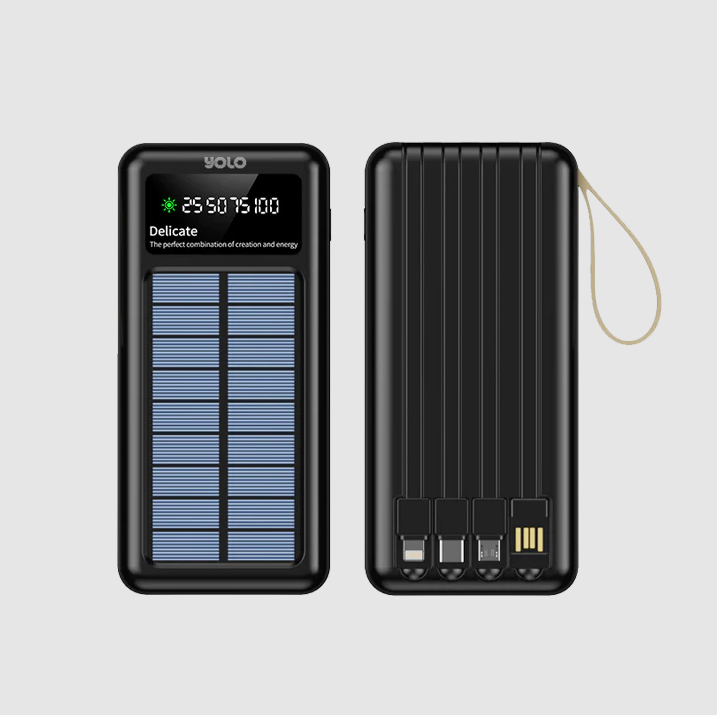 Yolo Titan 10 Solar Charging 10000mAh Power Bank