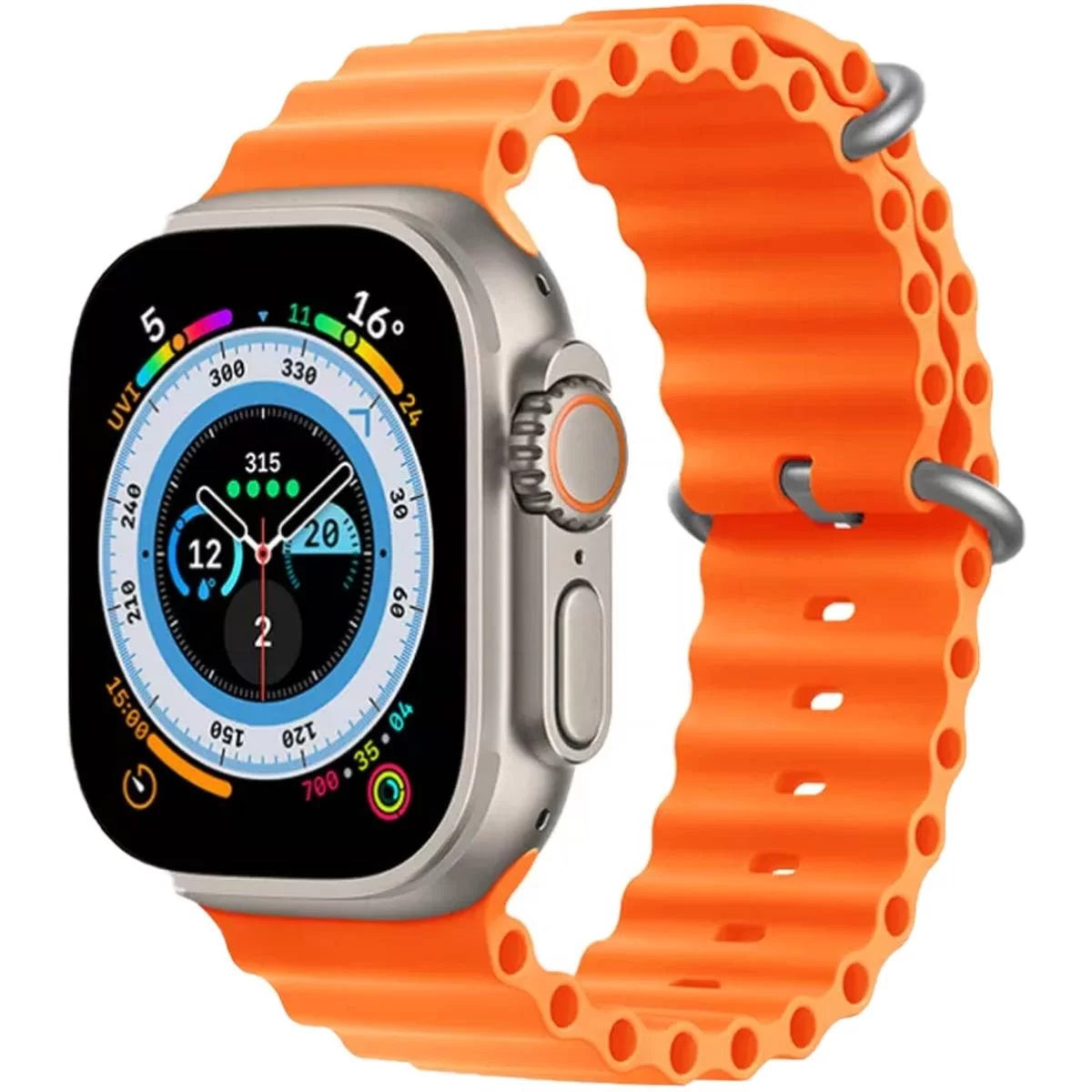 X8 Ultra Smartwatch 49MM with Bluetooth Calling Always on Display ORANGE