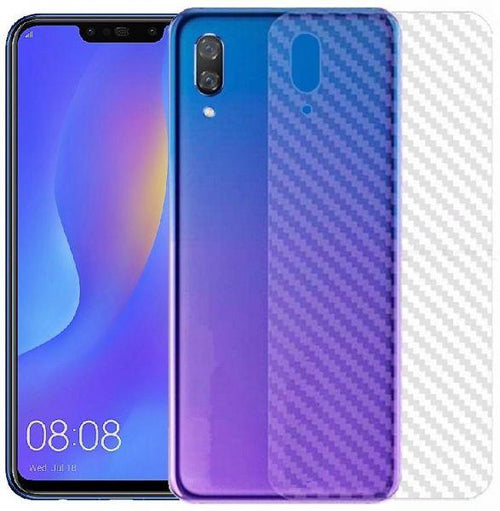 Huawei Nova 3i Carbon Fiber Anti Scratches Back Sheet - Transparent 