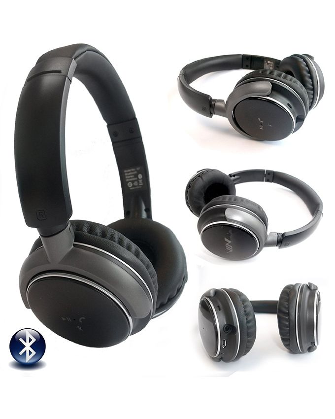 NIA Q1 Bluetooth Stereo Headphones Support TF Card FM Radio 