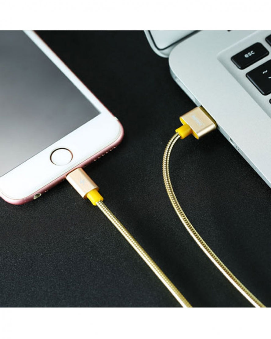 Remax RC-080i 1M USB To 8 Pin Data Charging Cable, For iPhone - Black