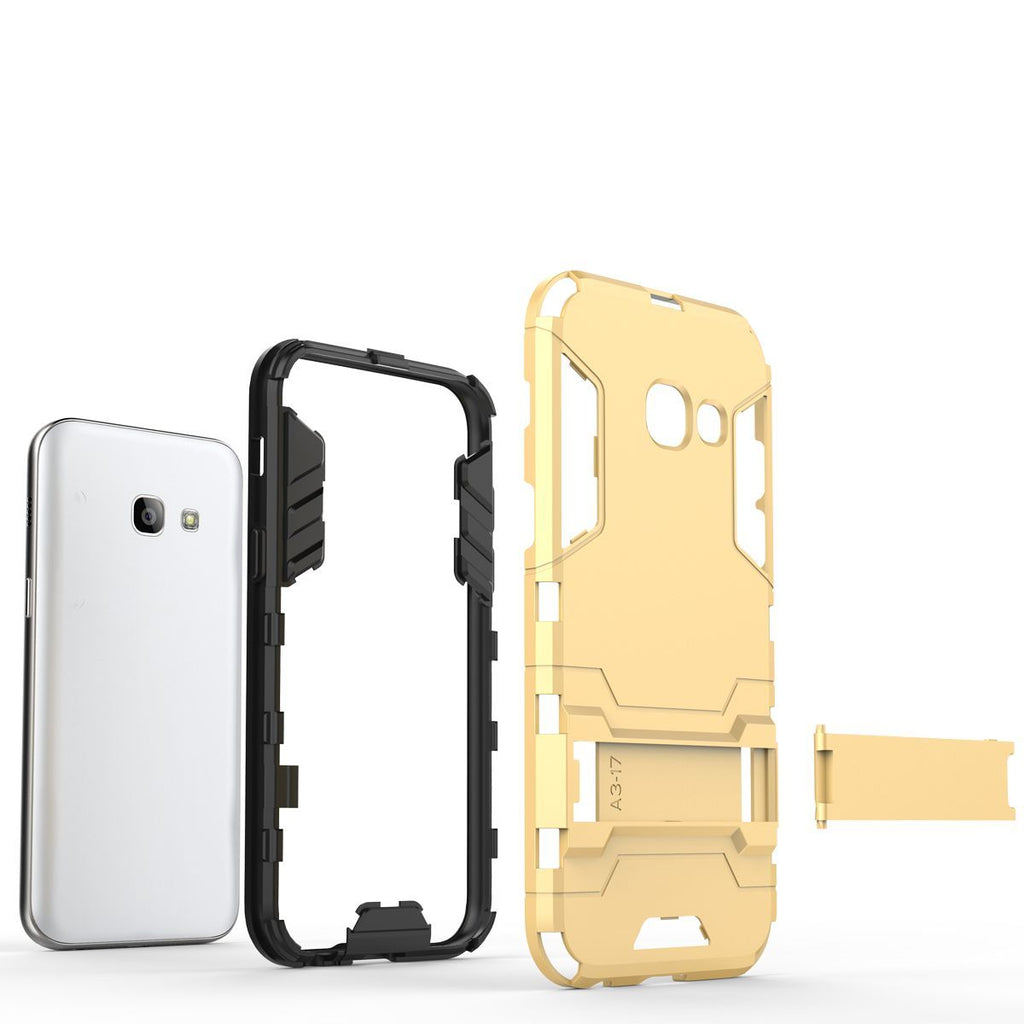 Samsung Galaxy A5 2017 Case Hard Armor Kickstand Protective Phone Cover