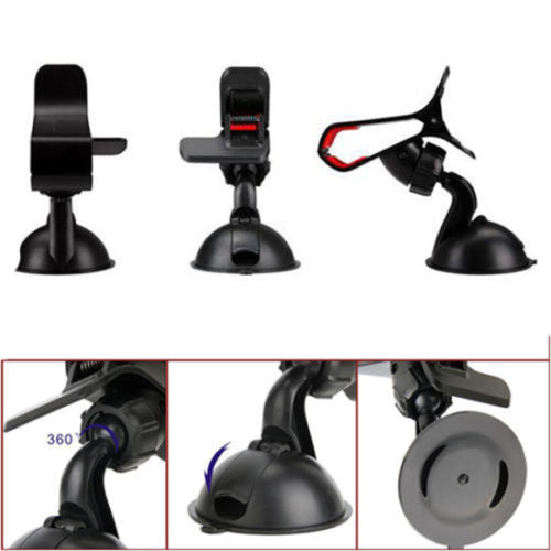 Universal window Car Windshield Mount Phone Holder Cases for Mobile Phone GPS