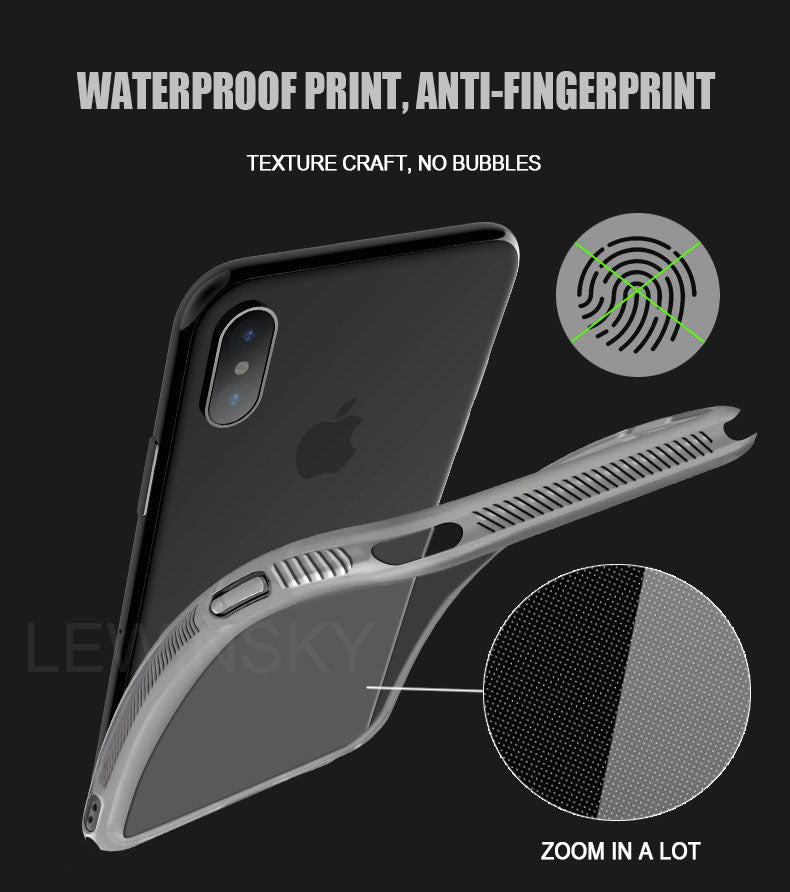 Apple iPhone 10 Hybrid Soft Shell Bumper Case