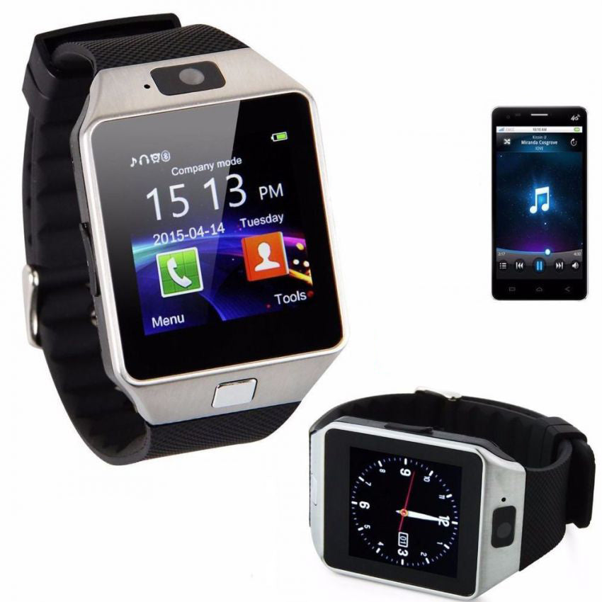 Smart Watch With GSM Slot Bluetooth Supported For iOS Android Smart Phones