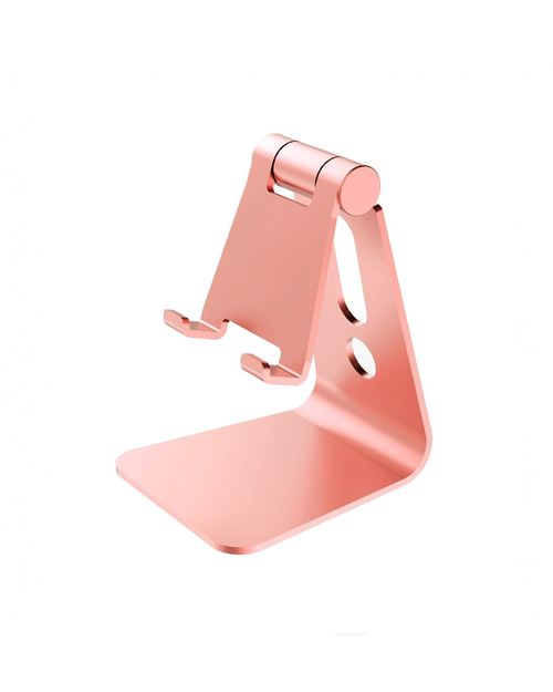 Aluminum Multi-Angle Universal Mobile And Tablet Holder - Rose Gold
