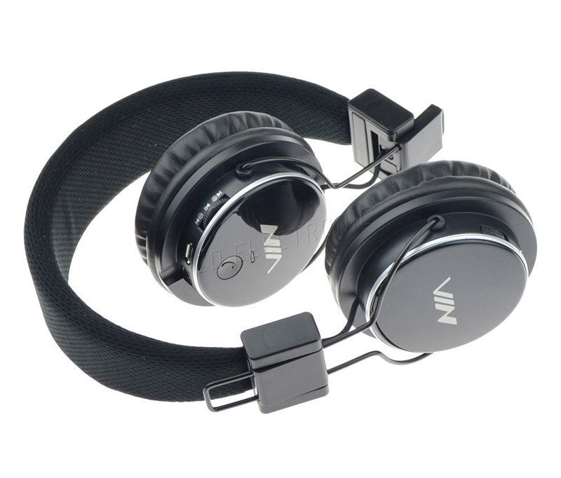 NIA Q1 Bluetooth Stereo Headphones Support TF Card FM Radio 