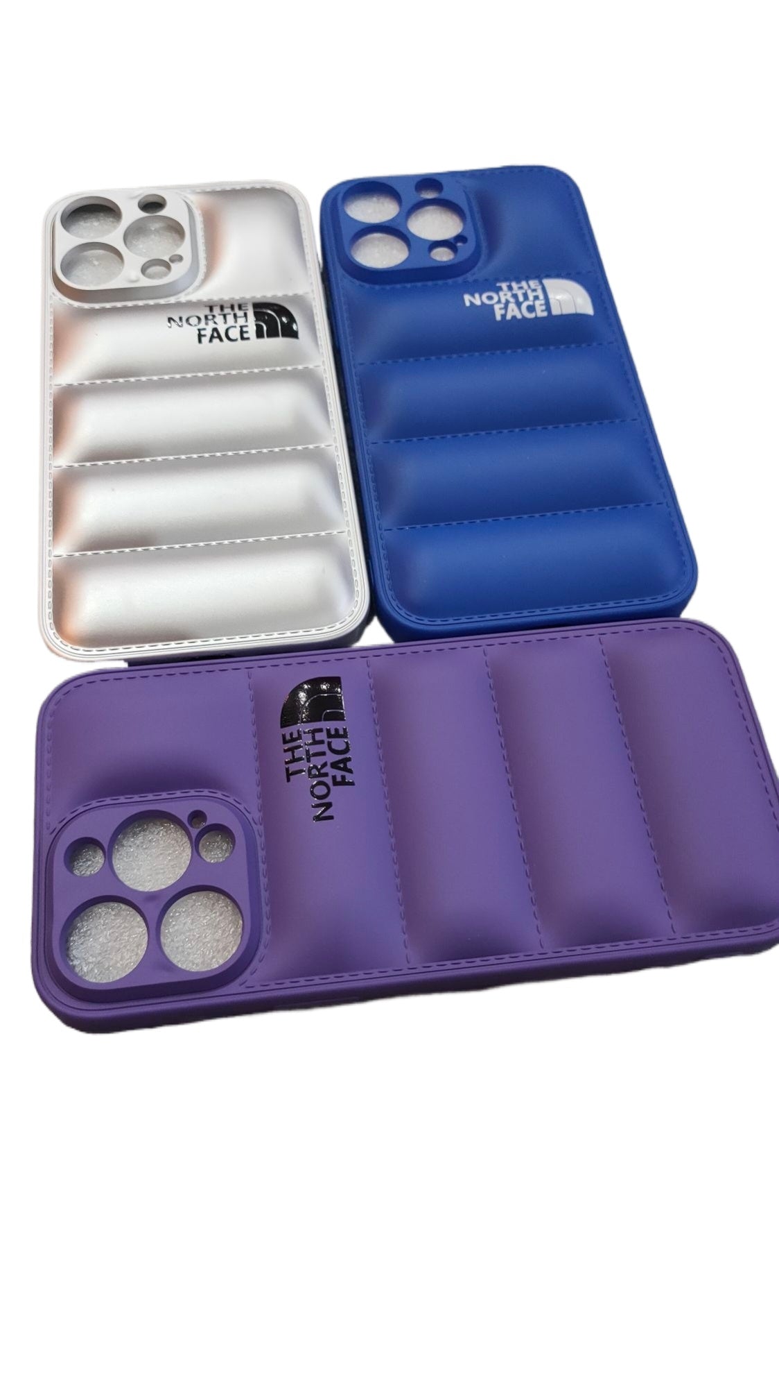 iPhone 14 Pro Max North Face Puffer Soft Silicone Case
