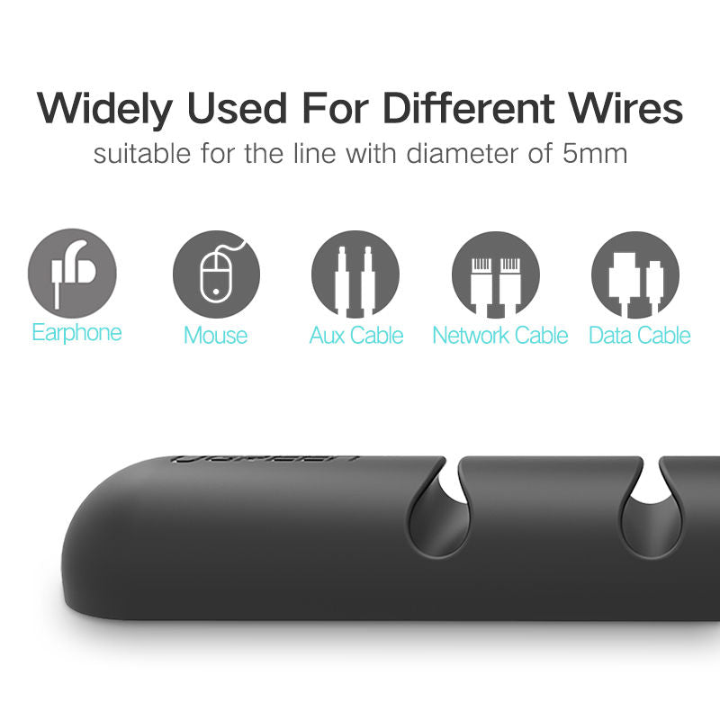 2 PCS UGREEN Cable Clips Holder Cable Clipper Organizer