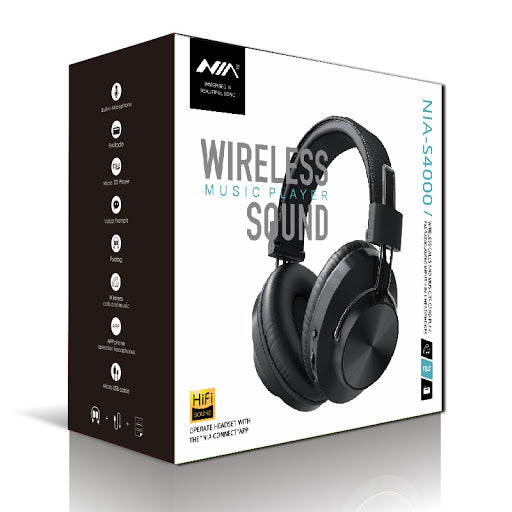 NIA S4000 BLUETOOTH HEADPHONES