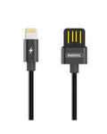 Remax RC-080i 1M USB To 8 Pin Data Charging Cable, For iPhone - Black