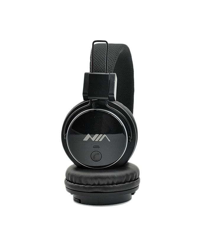 NIA Q1 Bluetooth Stereo Headphones Support TF Card FM Radio 