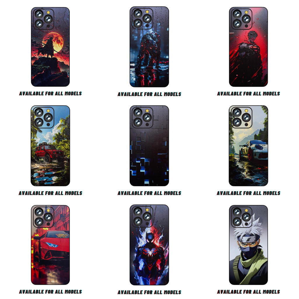 Premium Quality 3D Full Body Skin Wrap for All Models