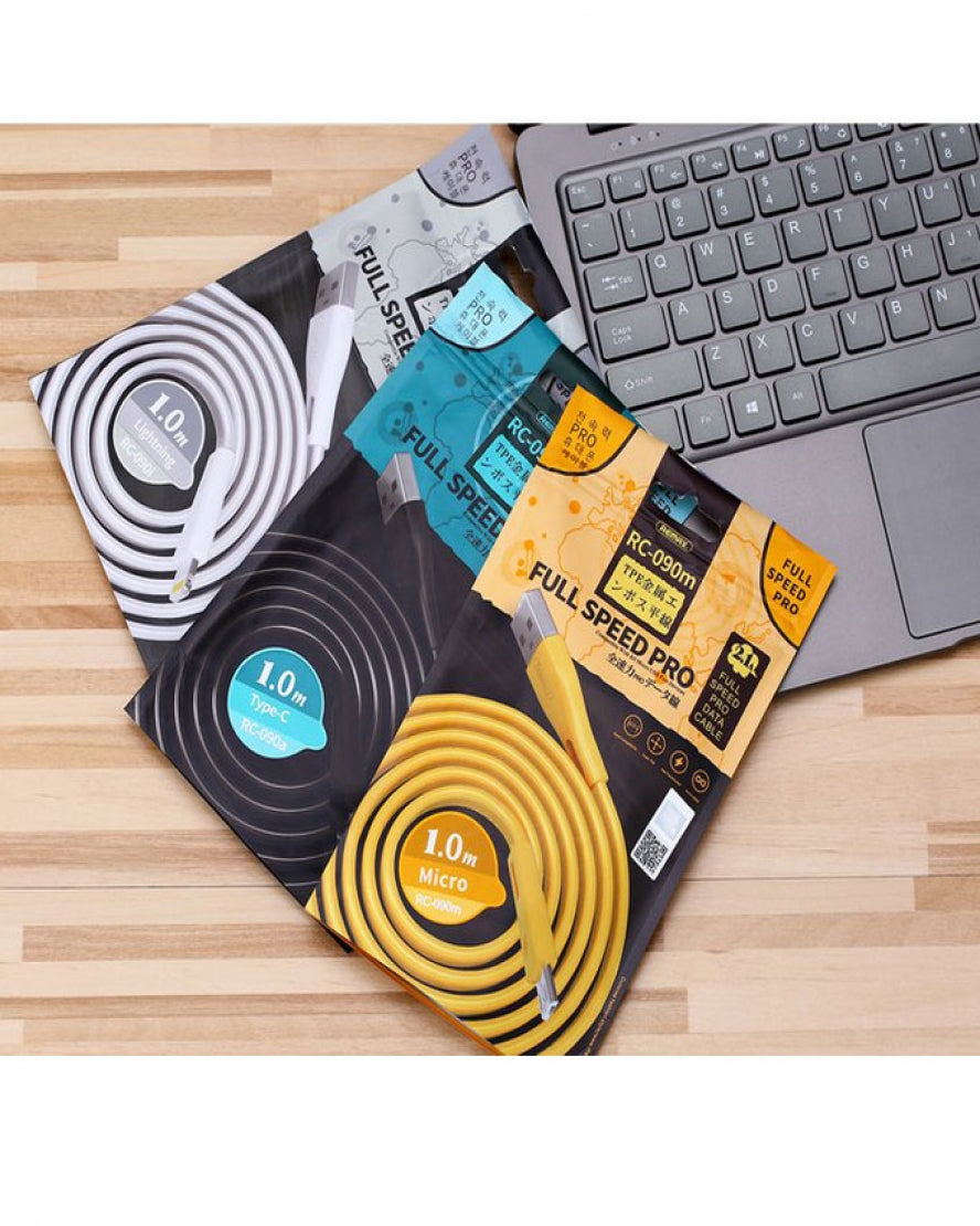 Remax Type-C Full Speed Pro Charging & Data Cable RC-090a - Black