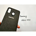 Samsung A20/A30 Cover Soft Fabric Rubber Back Case Cover