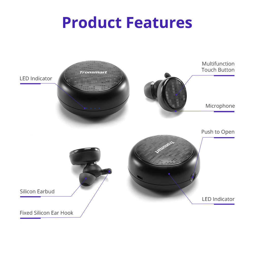 Tronsmart Encore Spunky Buds Wireless Earphones