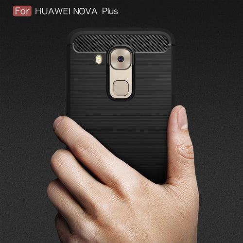 Hybrid Shockproof Brushed TPU Soft Rubber Case Cover For Huawei Nova