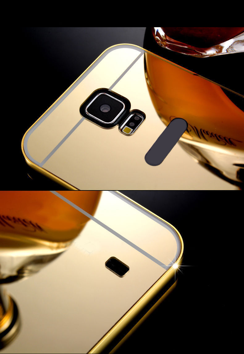 Aluminum Thin Mirror Metal Bumper Case Cover For Samsung Galaxy S5 I9600