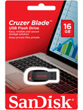 SanDisk Cruzer Blade 16 GB USB 2.0 Flash Drive