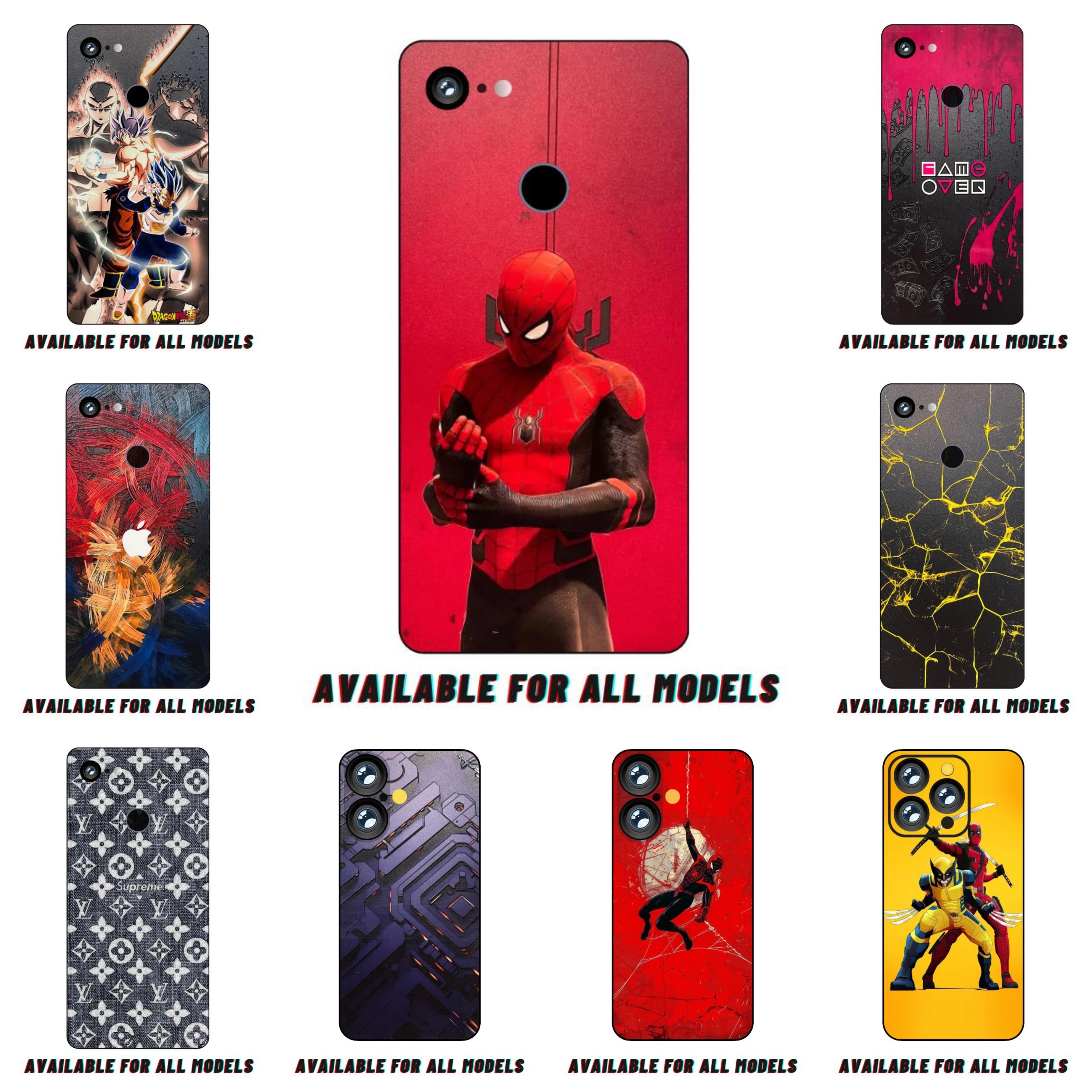 Premium Quality 3D Full Body Skin Wrap for All Models