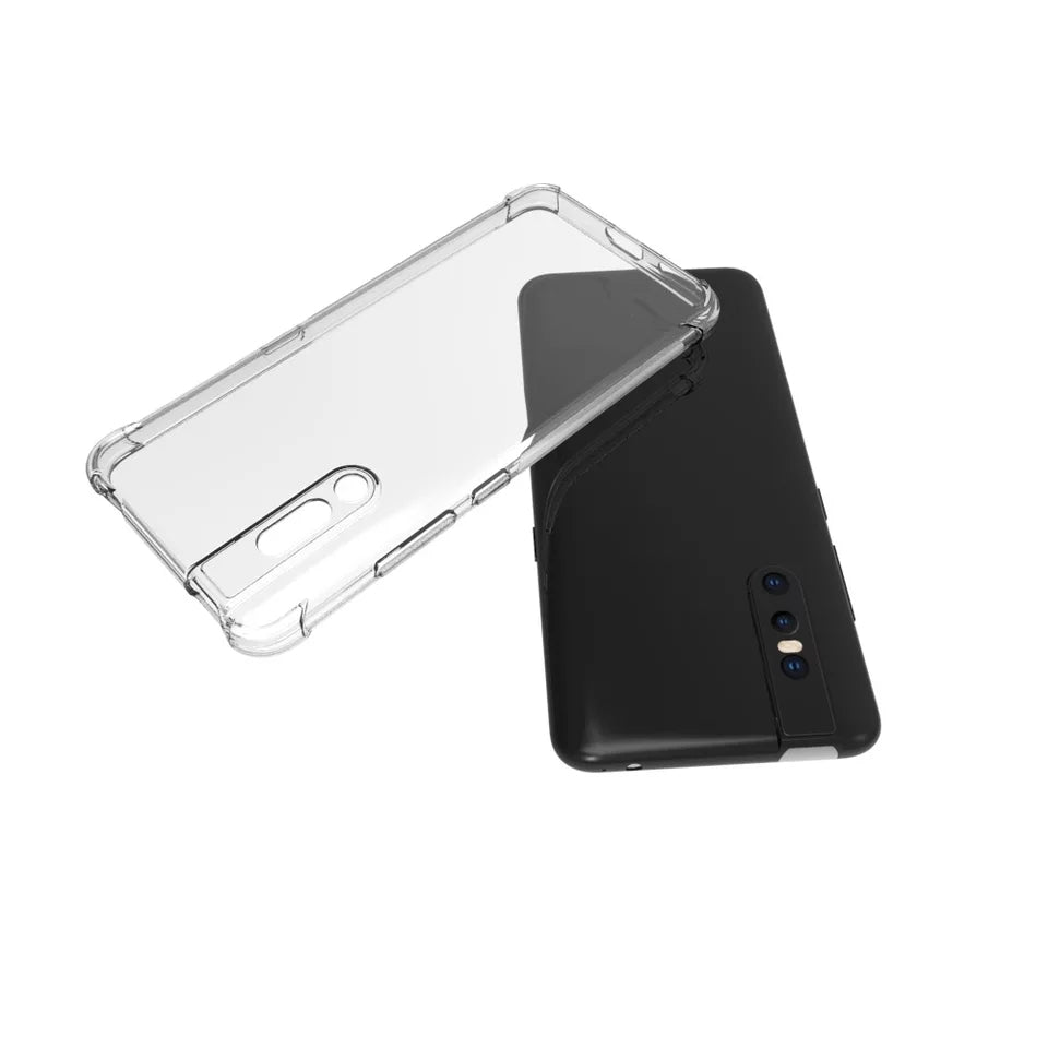 Vivo V15 Pro Shockproof Transparent Airbag Silicone Cover