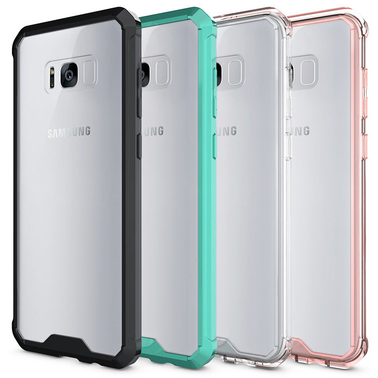 Samsung Galaxy S9 Plus Shockproof Hybrid Clear Bumper Case Cover