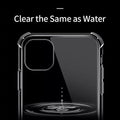 Apple iPhone 11 Pro Max Cover Shockproof Airbag Transparent Silicone Cover
