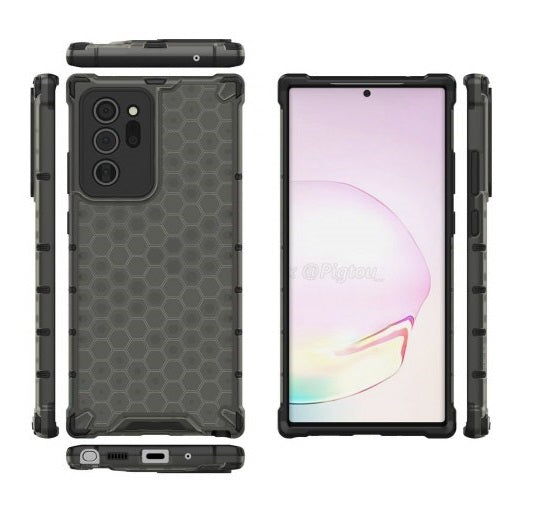 Samsung Galaxy Note 20 Ultra Shockproof Camera Protection Honeycomb Pattern cover case