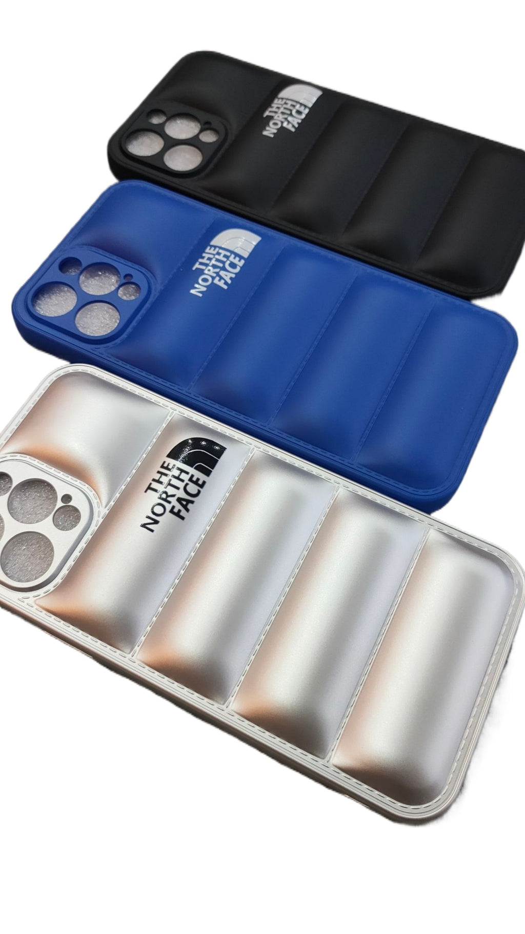 iPhone 12 Pro Max North Face Puffer Soft Silicone Case