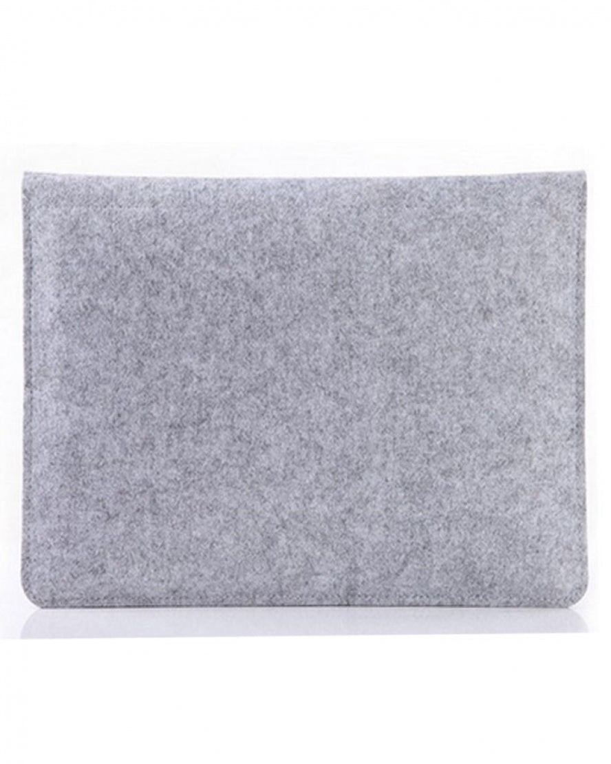 Laptop Sleeve 15.6 Inch Jlyifan Needle Felt Busniess Carrying Sleeve - Silver