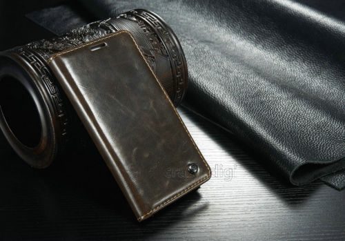 Luxury Leather Magnet Wallet Cover Case for Samsung Galaxy Note Edge