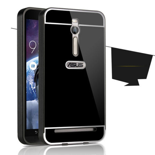 Metal Bumper + Flexible Back Case For Asus Zenfone 2 ZE551ML 5.5"