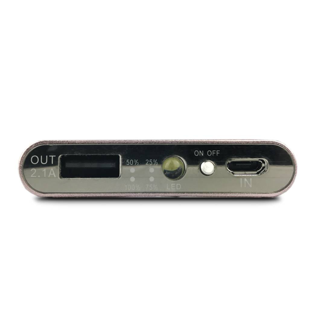 Aspor Air 10000mAh UltraThin Polymer Smart Power Bank with USB & LED Light A383