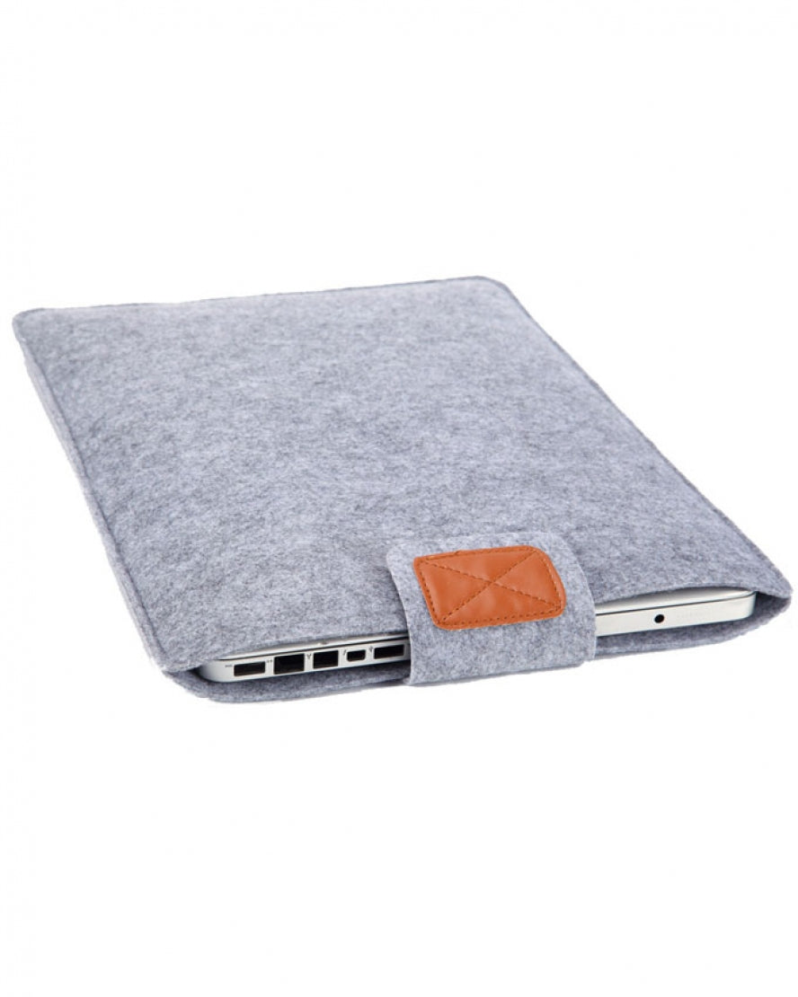 Laptop Sleeve 15.6 Inch Premium Soft - Grey