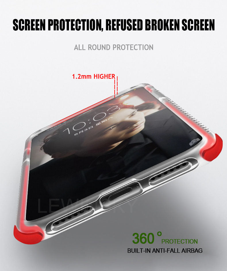 Apple iPhone 10 Hybrid Soft Shell Bumper Case