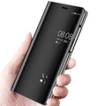 Samsung Galaxy J7 Max Luxury Clear View Mirror Flip Cover 360 Protection
