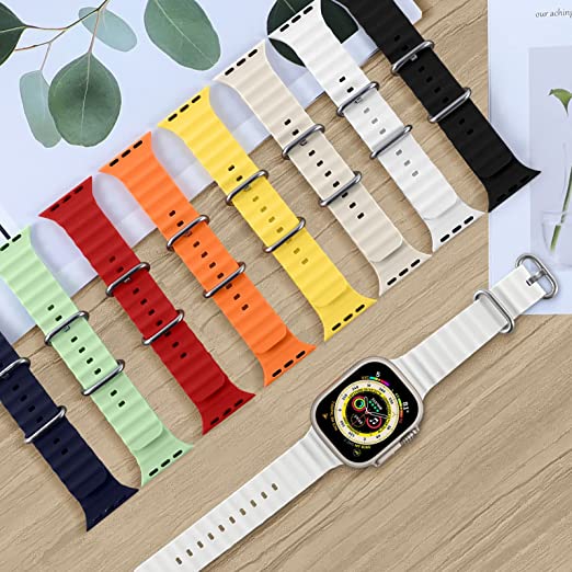 Oceanic Silicon Straps for Apple Smart Watches 