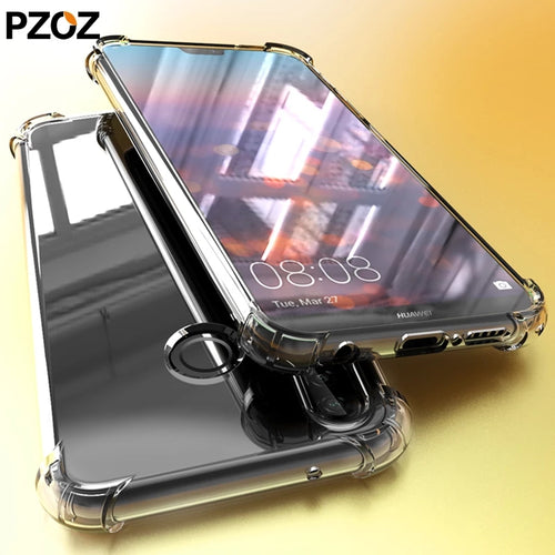 Huawei Y9 2019 Shockproof Transparent Airbag Silicone Cover