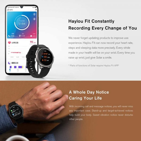 Haylou Solar LS05 Smart Watch-Global Version