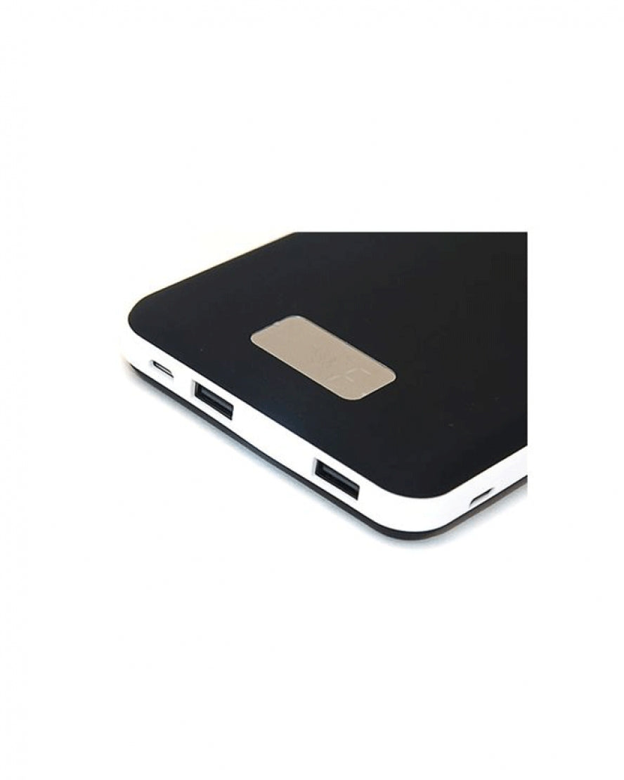 Aspor 3.0A Output 20000mAh Digital Display Power Bank A398 - Black