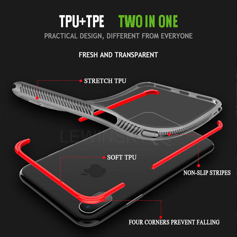 Apple iPhone 10 Hybrid Soft Shell Bumper Case