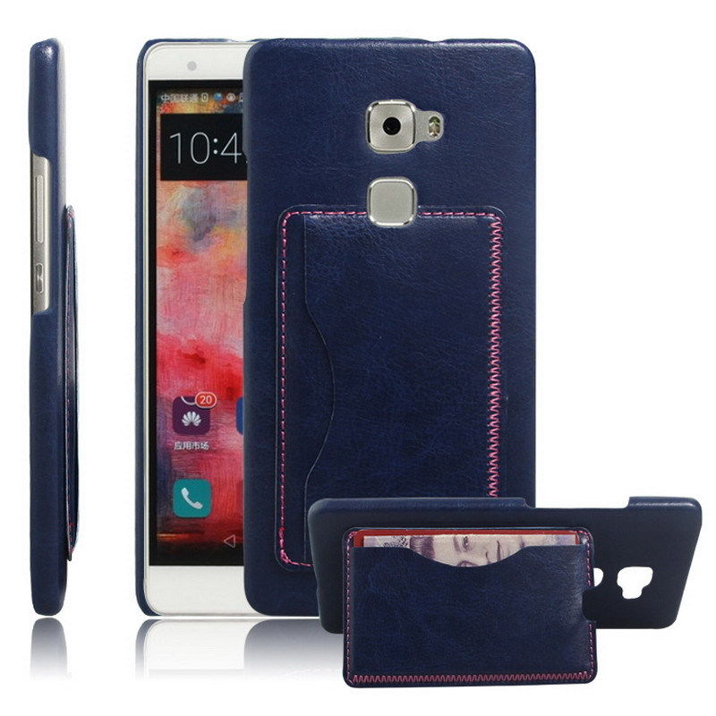 Luxury Leather Wallet Stand Case Cover for Huawei Ascend Mate S