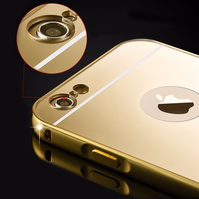 Luxury Aluminum Mirror Metal Case Cover for iPhone 6/6S