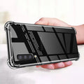 Samsung A70 Shockproof Transparent Airbag Soft Silicone Case Cover