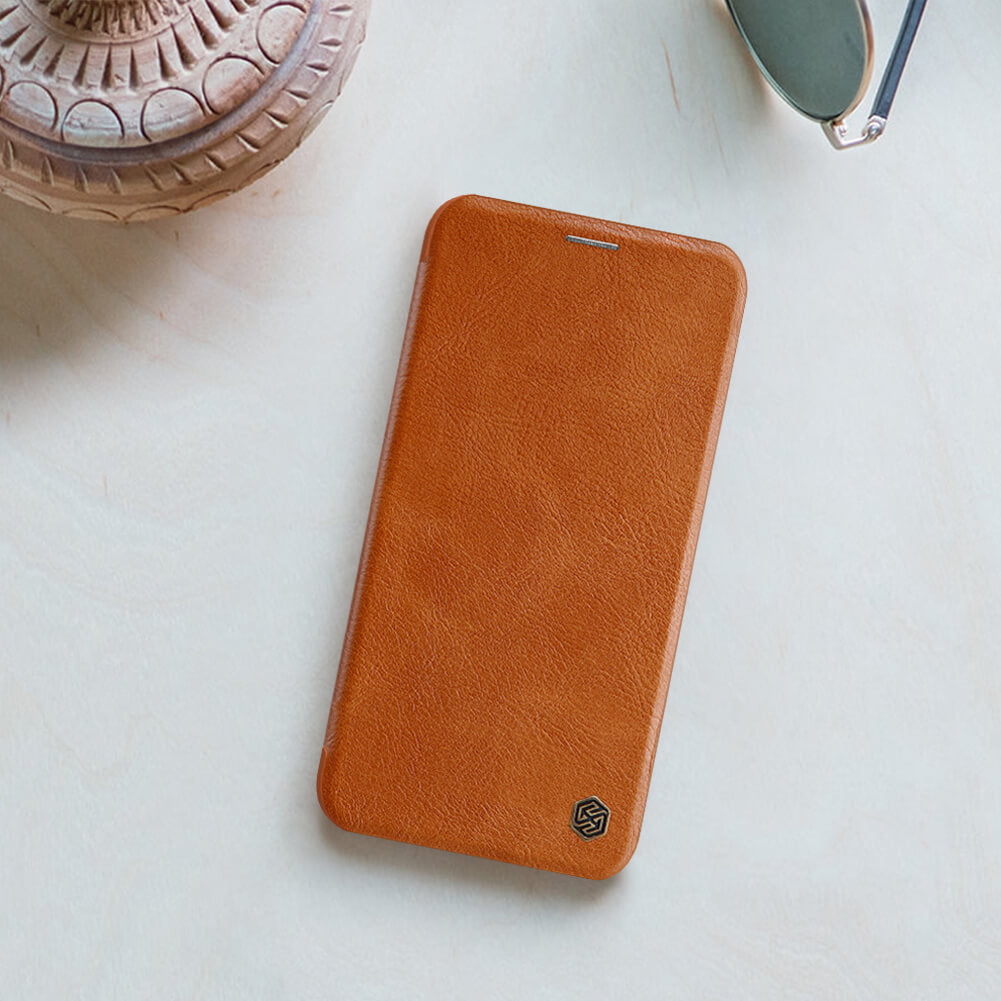 iPhone 11 6.1 Nillkin QIN Leather Card Wallet Flip Case 100% Official