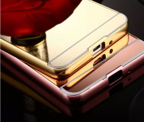 Aluminum Metal Mirror Case + Back Cover For Samsung Galaxy Grand Prime