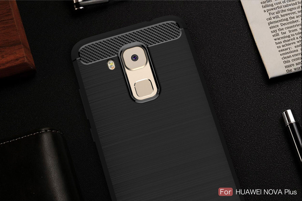 Hybrid Shockproof Brushed TPU Soft Rubber Case Cover For Huawei Nova
